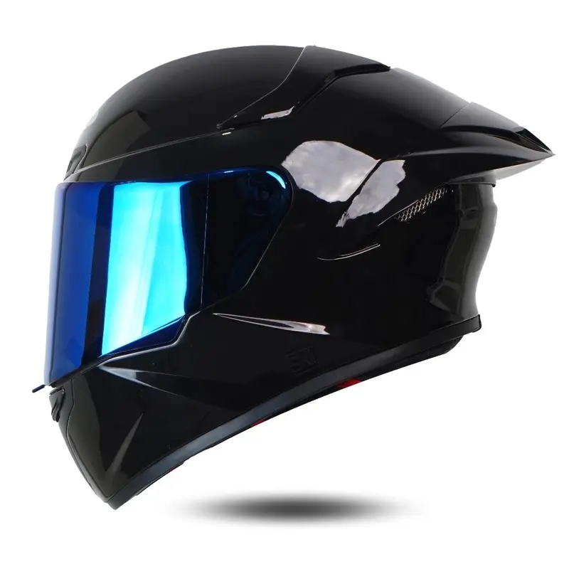 Helm Mla Crypton Full Face Terbaru Solid Grey Dof Kaca Visor Iridium silver/Helm Full Face Mla Original MLA 5
