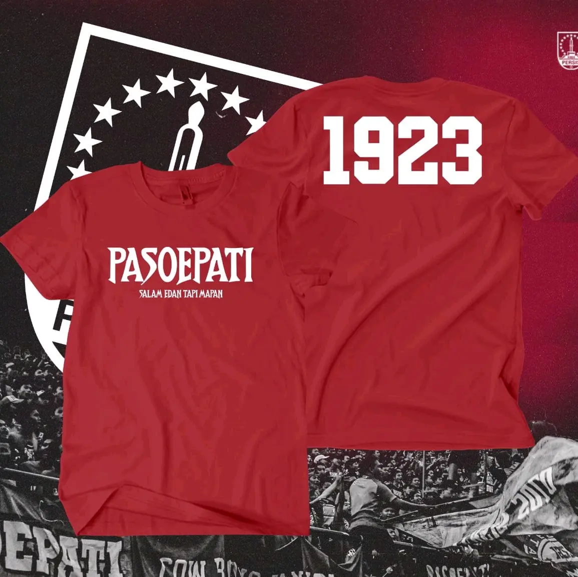 T-SHIRT PASOEPATI 1923 Kaos Distro Pria Wanita Keren Baju Nyaman