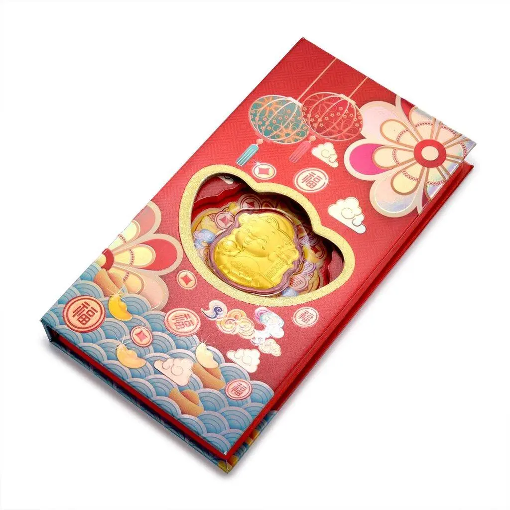 (SG/MY Exclusive) CHOW TAI FOOK 999.9 Pure Gold Coin - 3D God of Wealth R30339