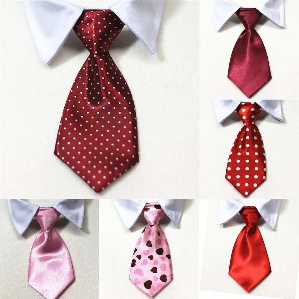 Cute Cotton Pet Accessories Dog Suit Cat Formal Tie Tuxedo Bow Ties Dog Necktie