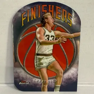Larry Bird finishers die cut topps finest 2025