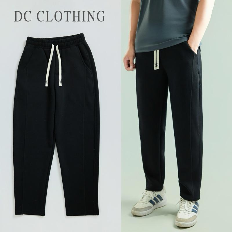 Quần Nỉ Nam Nữ Dáng Baggy Vải Mềm Mịn Dày Dặn Phong Cách Hàn Quốc Menswear