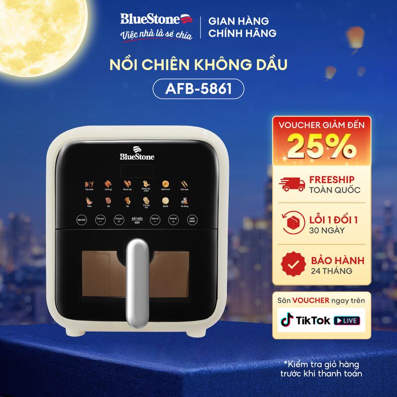 Nồi Chiên Không Dầu BlueStone AFB-5861 7 Lít 1800W Công Nghệ Rapid Air Hẹn Giờ…