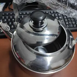 Teko Bunyi Peluit Stainless Pegangan anti Panas 4,5L Teh Kopi Susu Mi instan Masak