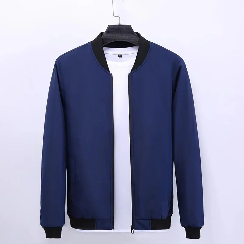 Jaket Bomber polos Tasland Slim-fiting 5