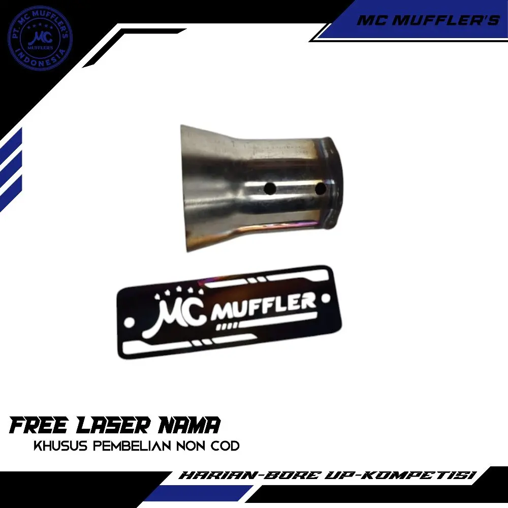 Peredam Suara Knalpot/DB Killer Universal Diamerer 50mm