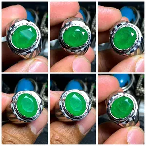 CINCIN ZAMRUD COLOMBIA OVAL MONEL