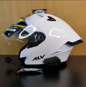 Helm Alv ultron pro Ganteng Half Face Original SNI Free Spoiler Berkualitas