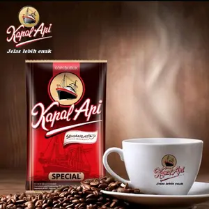Kopi Kapal Api Mix Kopi + Gula 23 Gram 1 Renceng 10 Bungkus Special Mix Kopi Instan Coffee