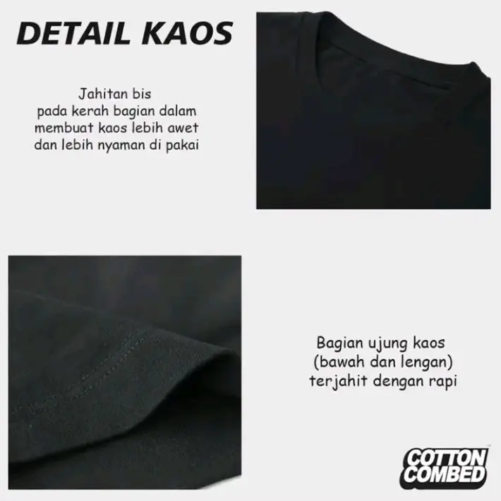 kaos distro t-shirt terbaru model kekinian pria dan wanita motif. KEYNOTE, NOT BOUND Combed bajupria outfit cowok baju co 3