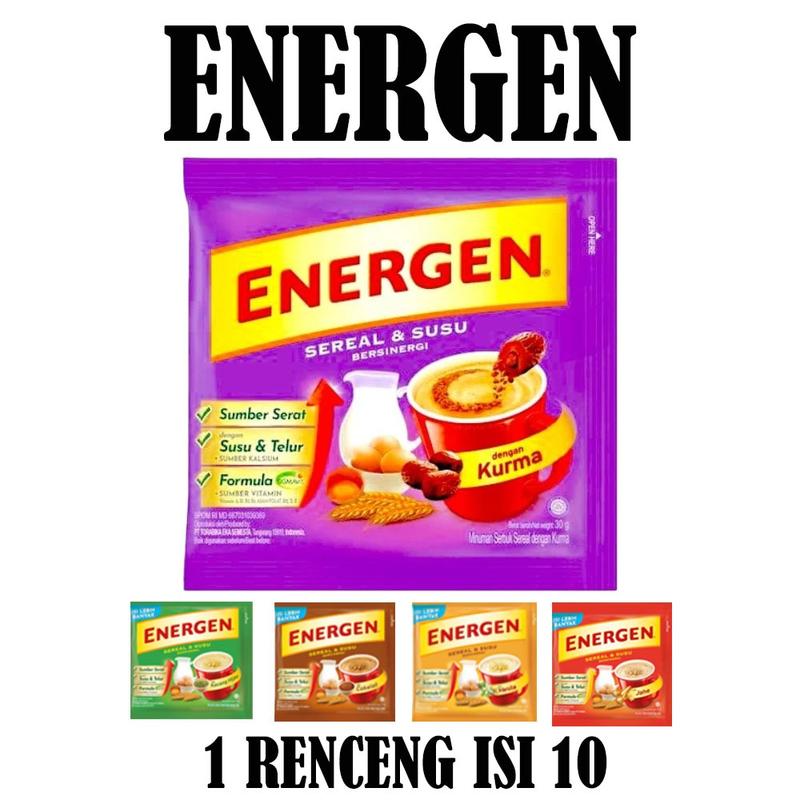 Product Introduction of Energen Susu Sereal Aneka Rasa 1Renceng @35gr isi 10pcs 0