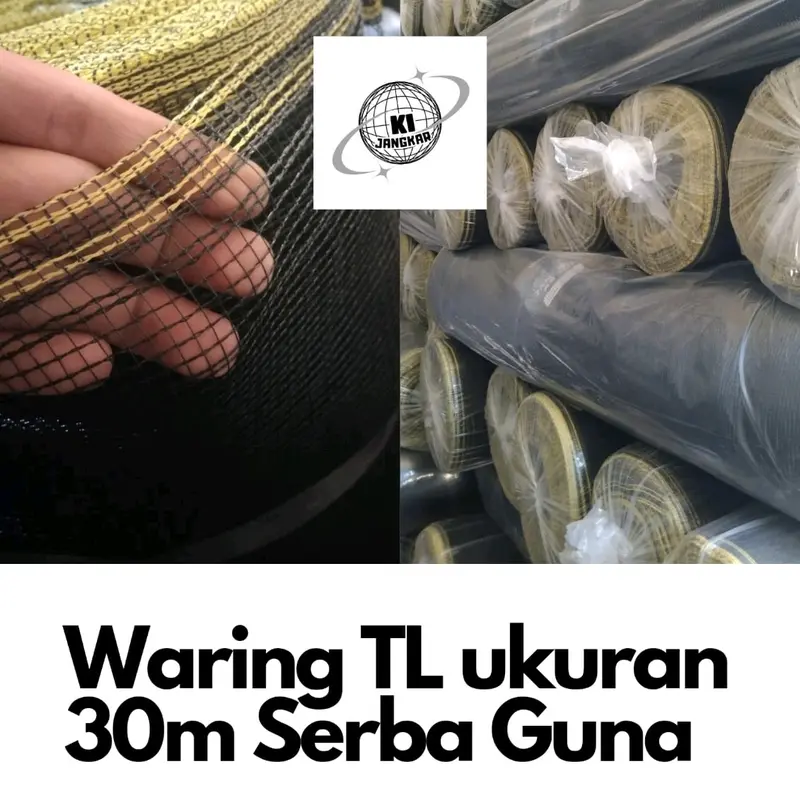 Waring Jaring ukuran 30m x 120cm / Waring jaring Kebun, Kolam ikan, Kandang Ayam Dll 0