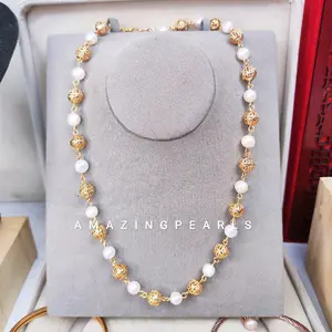 KALUNG MUTIARA LOMBOK MODEL MANIK MANIK DAPAT SERTIFIKAT