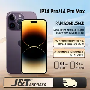 [Secondhand] iPHONE 14 pro / 14 pro Max RAM  128GB 256GB 100% ORI LCD MULUS NORMAL FULSET Kondisi Perfect iPhone 14prmax Smartphone