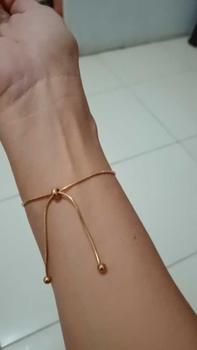 Product Review of Gelang Tangan Wanita Serut Polos Gl182 from E**i 1
