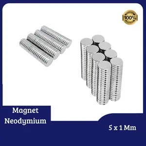 Magnet Neodymium 5x1 mm 5mm x 1mm Bagus Bulat