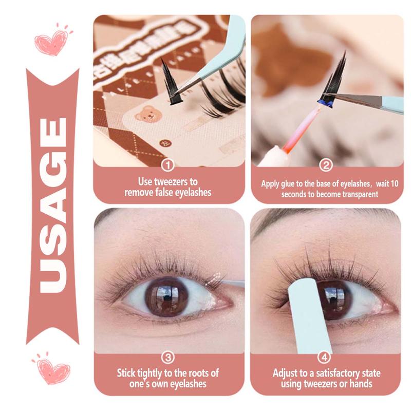 Product Introduction of กาวขนตาปลอม ติดทนนาน กันน้ำ มืออาชีพ แห้งไว ไม่ระคายเคือง เหมาะสำหรับใช้เครื่องสำอาง พร้อมกาวติดเปลือกตาคู่ 15