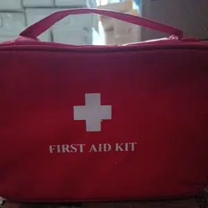 FULL SET P3K FIRST AID KIT TRAVEL DOMPET / 1 SET TAS P3K LENGKAP TRAVEL MOBILE