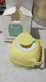 Product Review of Sikat Mandi Dispenser Silicon /Shower Brush Silicon / Sikat Silicone Lembut Dispenser Sabun Mandi   Silikon from N** 1