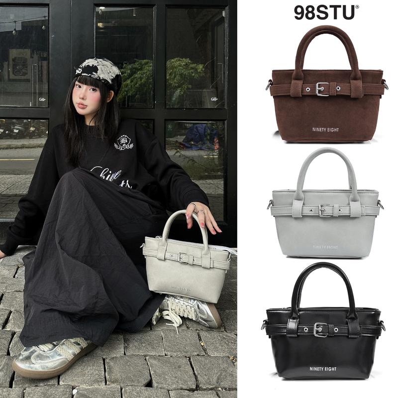    Deal trên live   Túi Đeo Chéo Beltline 98stu Local Brand Size Mini Đựng Vừa Điện Thoại Da PU cao cấp 