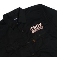 Gambar Troy Company Work Shirt Workwear Black Electric Twins WSP 2980 - M dari Troy Company Kab. Sleman 2 Tokopedia