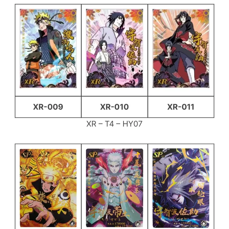 Card Naruto Little Dino T4 HY08 1