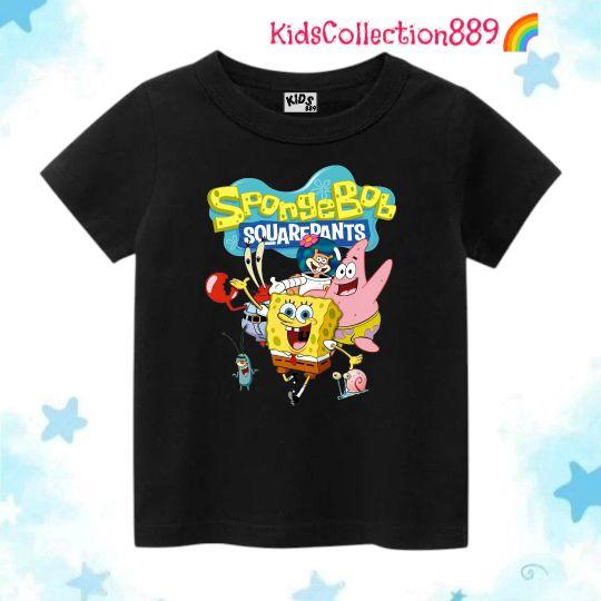 Product Introduction of Kidscollection889 || T-shirt || Baju Kaos anak cewek cowok gambar Spongebob -02 10