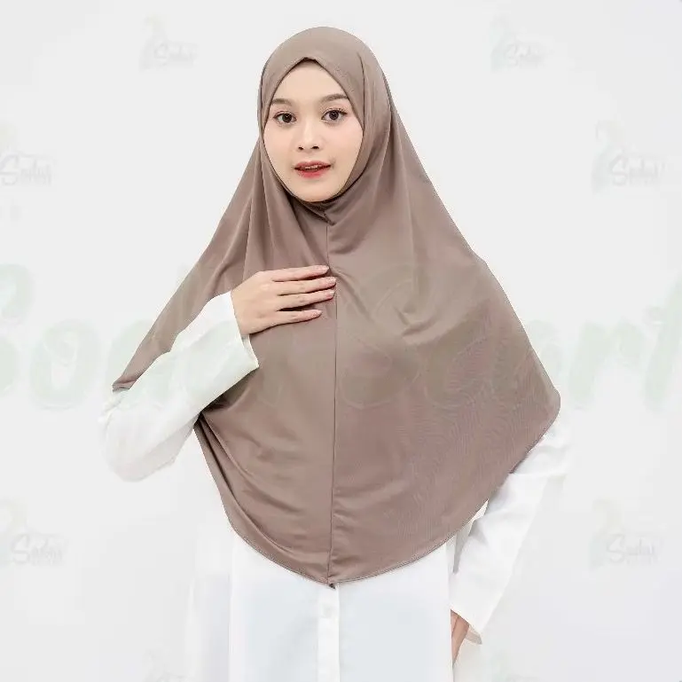 Bergo Instan Non Pet Jersey Malay Jumbo Daily XL 1
