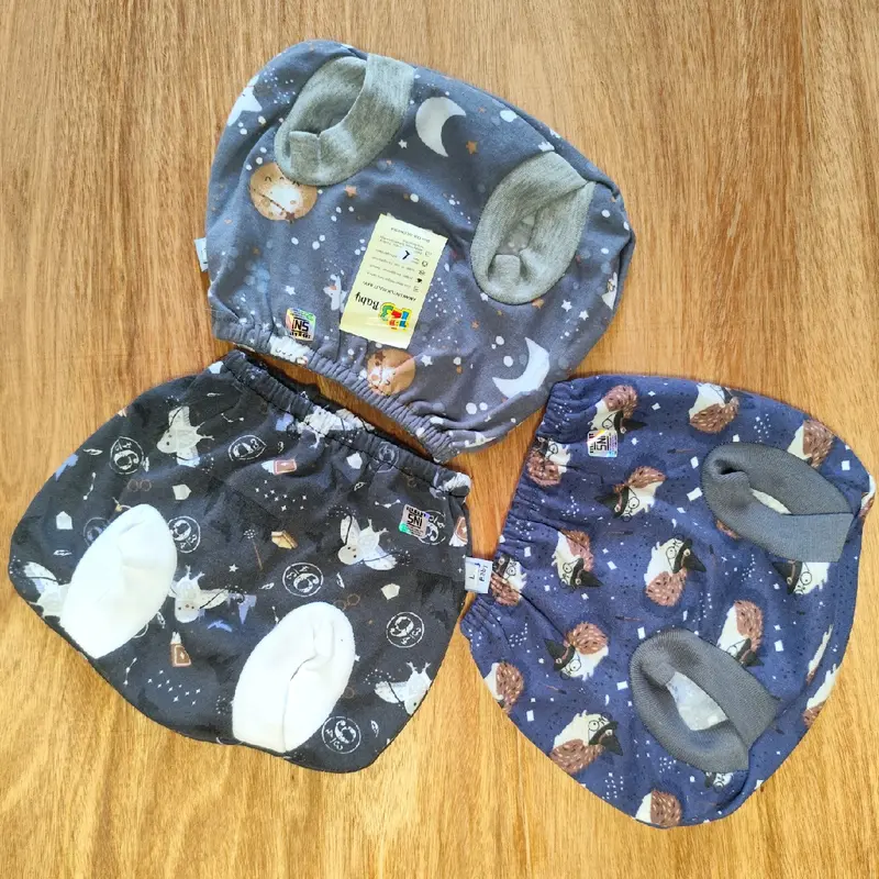 TERACOTTA19 - [ 6 PCS ] Celana Pop Kodok bayi 123 BABY BULAN SERIES SNI Size M-L 1