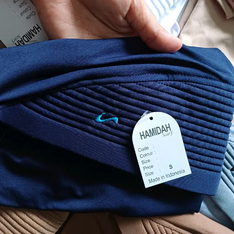 Hijab bergo hamidah size S pad besar pad tebal Bergo sport hamidah Kerudung 4