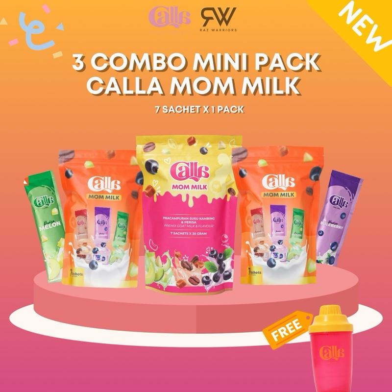 CALLA MILK MINI PACK 7 Sachet | 3 POUCH SUSU KAMBING BERPERISA - TikTok ...