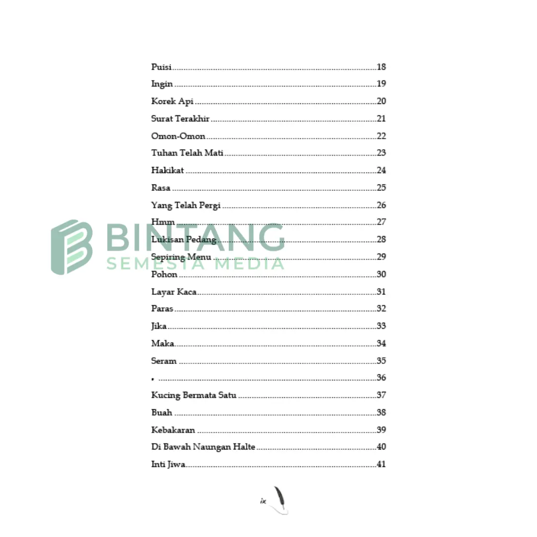 Kumpulan Puisi DAS DING AN SICH - Fairuz Shakti Ahmad