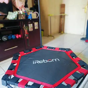 iBounce Folding Trampolin iReborn - Alat Fitness Gym Olahraga Rumahan