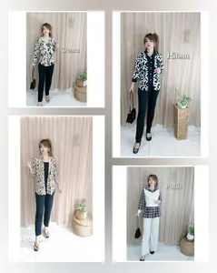 PROMO cuci gudang || TOS - cuci gudang isi 1 baju sale campur model campur warna semua yang di review koleksi tos #setelan baju celana wanita panjang dewasa remaja oversize #tiktokshop #outfit #oneset #cucigudang Lengan pendek Setelan Kulot Katun Atasan