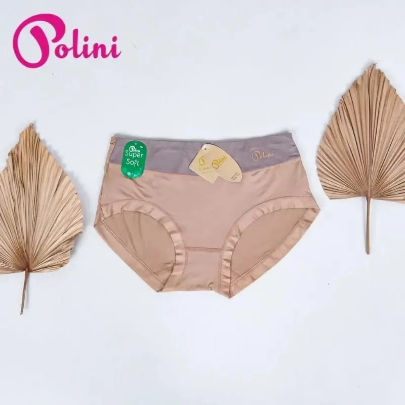 Isi (3, 6, 12pcs) Celana Dalam Wanita Polini 1282 & 1283 CD Wanita Super Soft 4