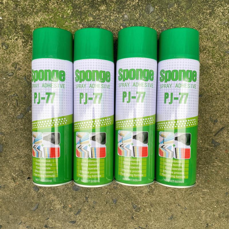 COMBO 4 CHAI KEO xịt đa năng PJ77 dùng cho tường ẩm xi măng và bong sơn thi công mút xốp giấy dán tường - Sponge 600ml giá tốt dan