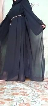 Product Review of ABAYA TURKEY BAHAN CERUTY BABYDOLL Polos Dress Muslim from A**p A**l h**q 2