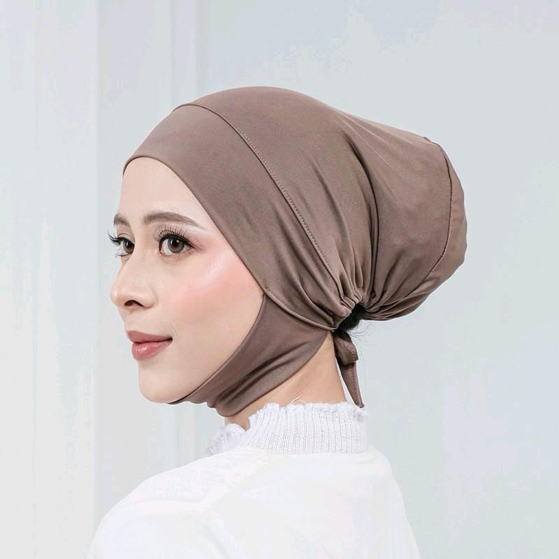 Paket Usaha Inner Dagu Tali Basic Turki - 10 Pcs 49 rb Ciput Arab - Instan, Jilbab, Dalaman, Kerudung 0