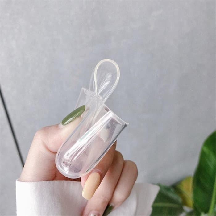 Airpods Pro Pro 2 gen 3 Casing Premium Soft Hard Case Transparan Transparent Bening 3