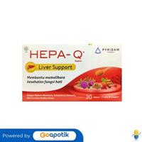 Gambar HEPA-Q LIVER SUPPORT BOX ISI 30 KAPSUL dari Apotek Sejahtera Farma Depok by GoApotik Kota Depok 1 Tokopedia