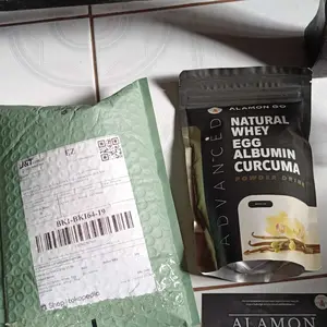 Alamon GO GAIN - Whey, Egg Albumin, Curcuma - 200 gr - Pria dan Wanita