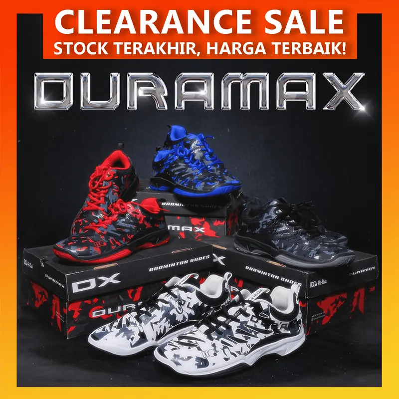 Hi-Qua Sepatu Badminton Bulutangkis Duramax V2 Non Marking 0