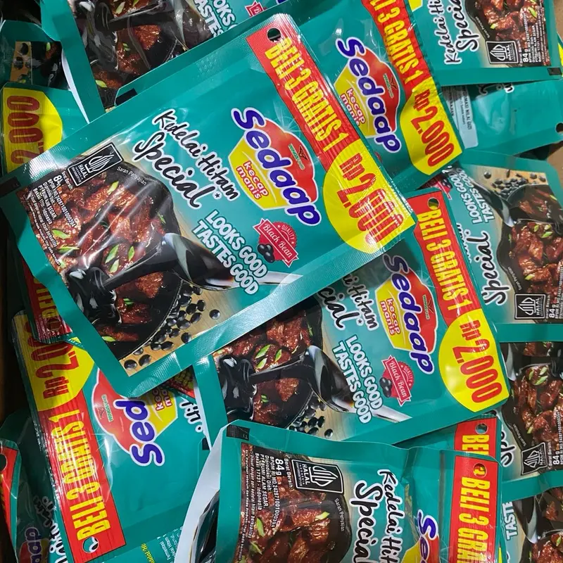 PROMO 8 pcs kecap sedaap 77g (BELI 6 gratis 2 kemasan 2000) dapat DELAPAN 2