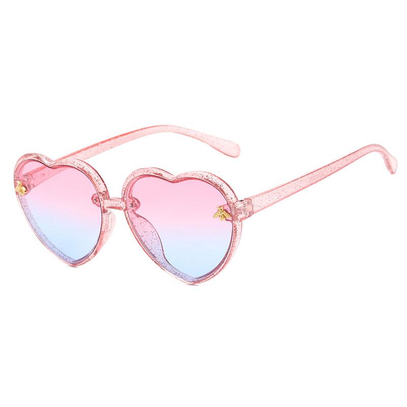 Product Introduction of 2-12Y Heart Frame Kids Sunglasses Children Retro Cute Cartoon Bee GlassesGirls Boys Fashion Eyeglasses 15