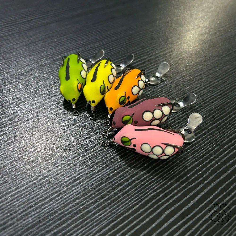 SOFT FROG ENTONG SOFT FROG RASA JAWS SOFT FROG BERISIK UKURAN 4CM UMPAN CASTING GABUS
