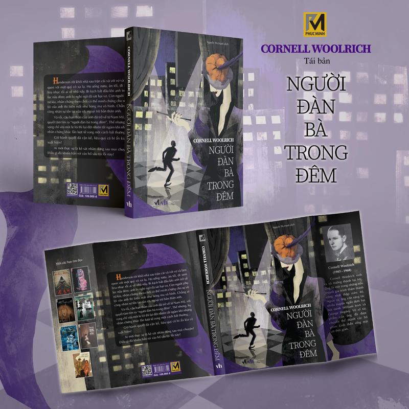 Sách Trinh Thám Đen - Người Đàn Bà Trong Đêm (Tái Bản) - Cornell Woolrich - Phuc Minh Books