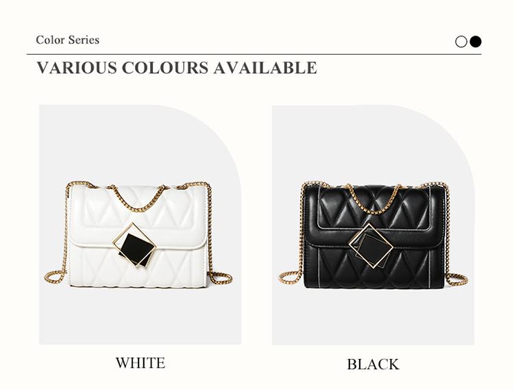 NALANDU Tas Rantai Wanita ELEGAN [Multiway] - Tas Selempang Bahu Trendy, Kulit PU Berkualitas, Tas Kempyeng Modis