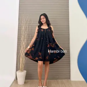 Daster Lobek pendek abstrak bali