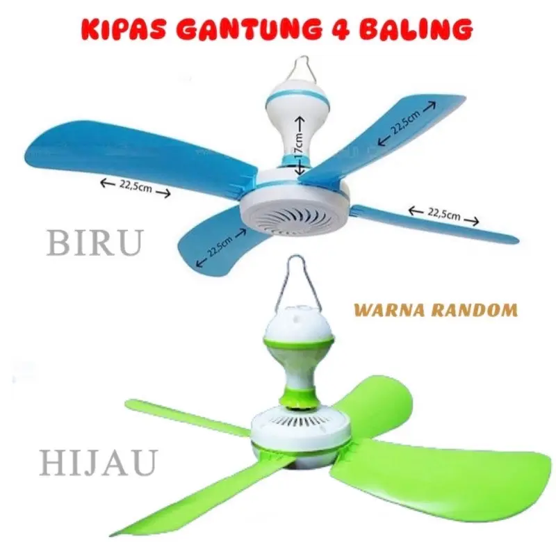 ￼KIPAS ANGIN GANTUNG LANGIT LANGIT PLAFON HELIFAN MINI HELIFAN 15WATT/20WATT/30WATT
