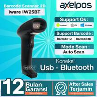Gambar Barcode Scanner 2D Usb Bluetooth Iware IW25BT dari Axelpos Kota Administrasi Jakarta Pusat 1 Tokopedia
